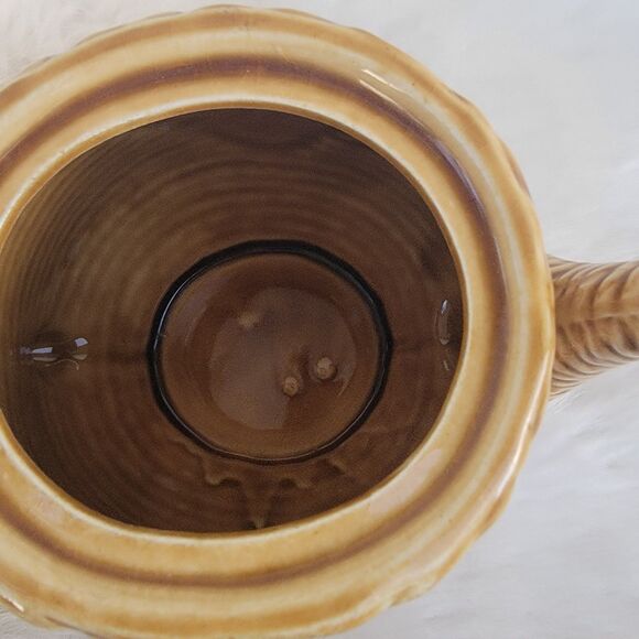 Vintage Ressini Chicken Teapot made in Japan Basket Weave - Picture 6 of 8